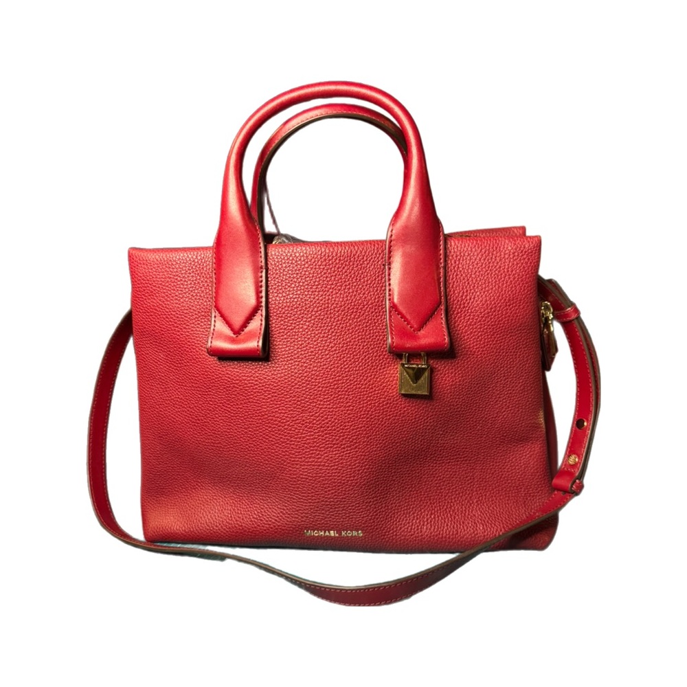 Michael Kors Cherry Red Satchel